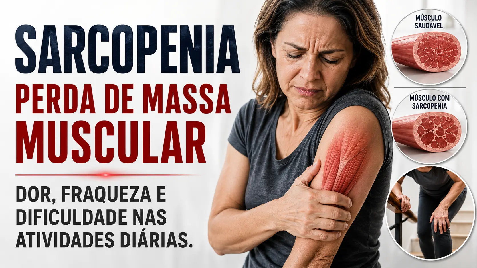 Sarcopenia: perda de massa muscular